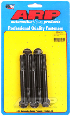 7/16-14 X 4.000 hex 1/2 wrenching black oxide bolts