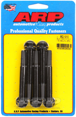 M10 x 1.50 x 80 hex black oxide bolts