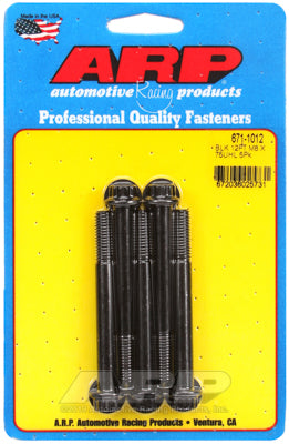 M8 x 1.25 x 75 12pt black oxide bolts