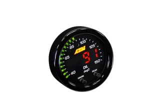 100-300F/40-150C - Black Bezel and Black Water Faceplate
