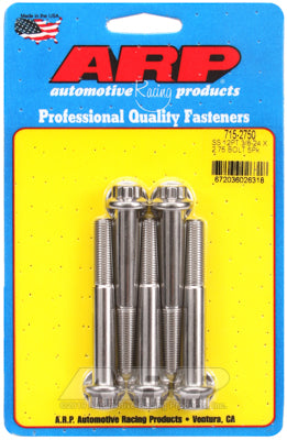 3/8-24 x 2.750 12pt 7/16 wrenching SS bolts