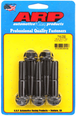 1/2-20 x 2.250 hex black oxide bolts