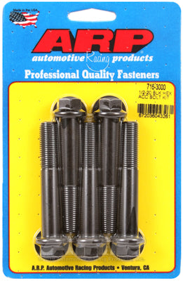 1/2-20 x 3.000 hex black oxide bolts