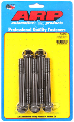 1/2-20 x 3.750 hex black oxide bolts