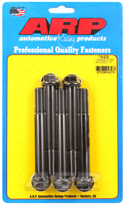 1/2-20 x 4.250 hex black oxide bolts