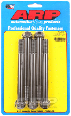1/2-20 x 5.250 hex black oxide bolts