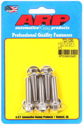 5/16-24 x 1.250 hex SS bolts