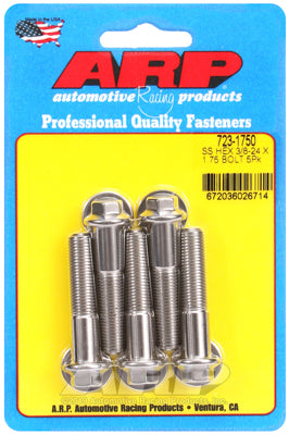 3/8-24 x 1.750 hex SS bolts