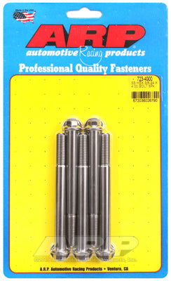 3/8-24 x 4.000 hex SS bolts