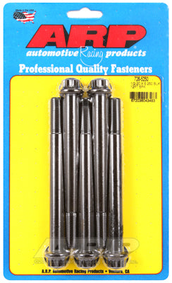 1/2-20 x 5.250 12pt black oxide bolts