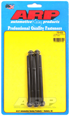 1/4-28 x 4.000 12pt black oxide bolts