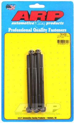 1/4-28 x 4.250 12pt black oxide bolts