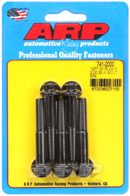 5/16-24 x 2.000 12pt black oxide bolts