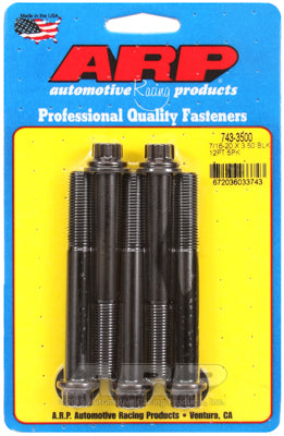 7/16-20 x 3.500 12pt black oxide bolts