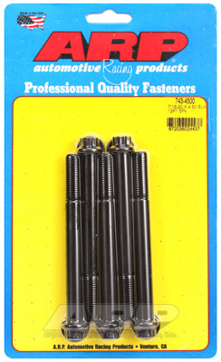 7/16-20 x 4.500 12pt black oxide bolts