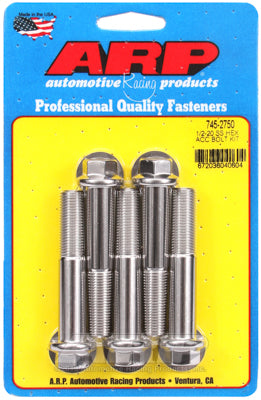 1/2-20 x 2.750 hex SS bolts