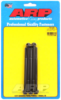 1/4-28 x 4.250 hex black oxide bolts