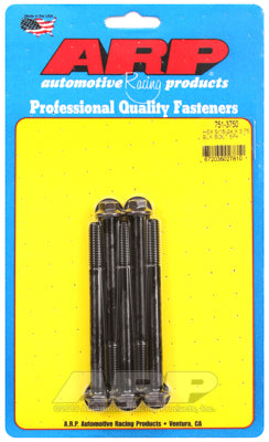 5/16-24 x 3.750 hex black oxide bolts