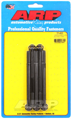 5/16-24 x 4.500 hex black oxide bolts