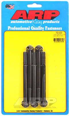 3/8-24 x 4.250 hex black oxide bolts