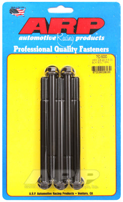 3/8-24 x 5.000 hex black oxide bolts