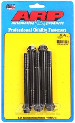 7/16-20 x 4.250 hex black oxide bolts