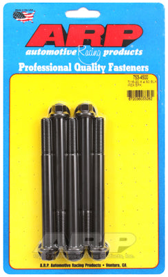 7/16-20 x 4.500 hex black oxide bolts