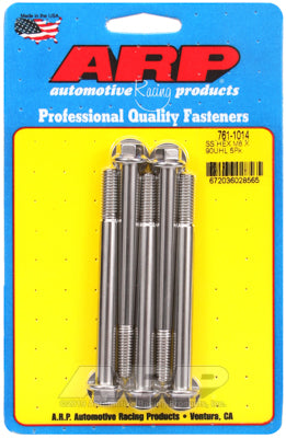 M8 x 1.25 x 90  hex SS bolts