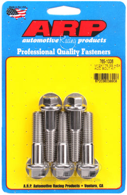 M12 x 1.75 x 50 hex SS bolts