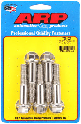 M12 x 1.75 x 60 hex SS bolts