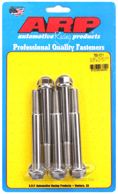 M12 x 1.75 x 100 hex SS bolts