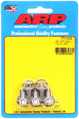 M8 x 1.25 x 12 12pt SS bolts