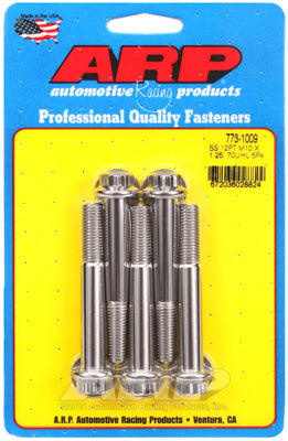 M10 x 1.25 x 70 12pt SS bolts