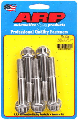 M12 x 1.50 x 70 12pt SS bolts