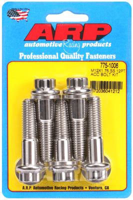 M12 X 1.75 X 50 12pt SS bolts
