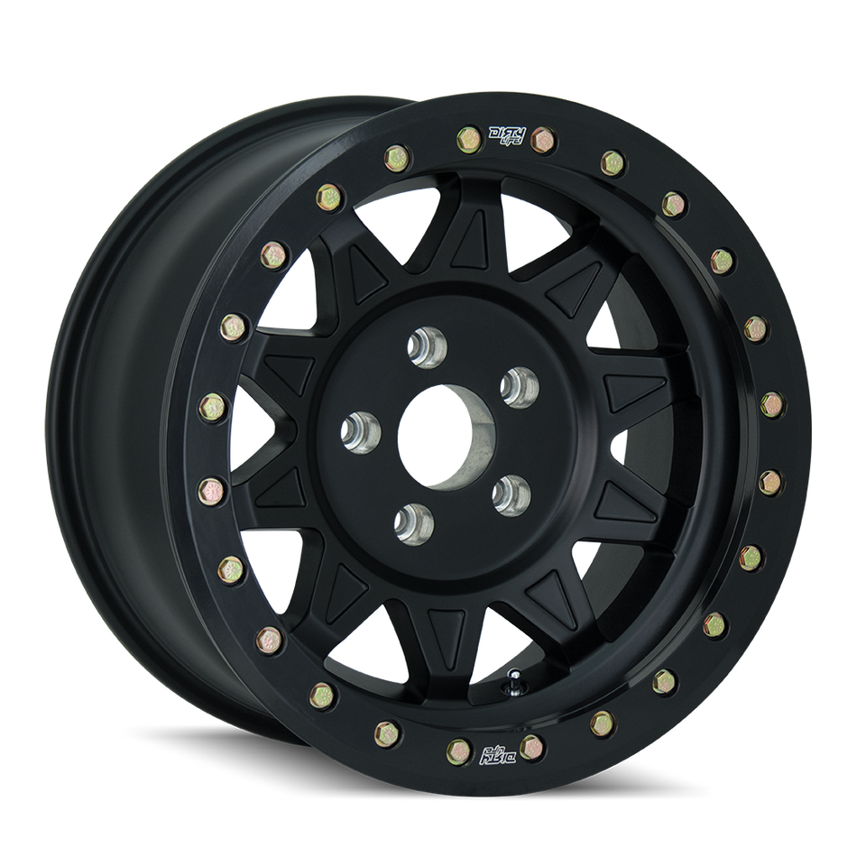 DIRTY LIFE ROADKILL RACE 9302 SATIN BLACK 17X9 6-139.7 -14MM 106MM