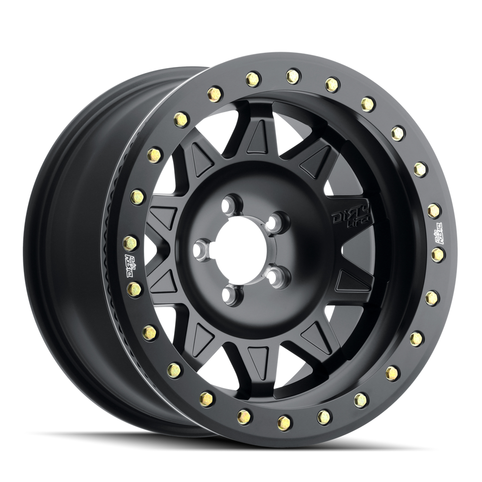 DIRTY LIFE ROADKILL SATIN BLACK 17X9 BLA-NK -38MM 71.5MM