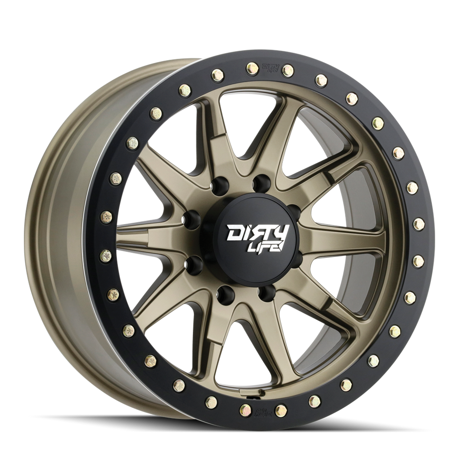DIRTY LIFE DT-2 9304 SATIN GOLD 17X9 5-127 -12MM 78.1MM