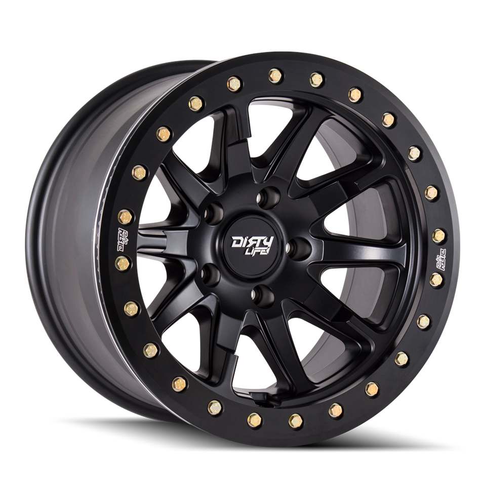 DIRTY LIFE DT-2 9304 SATIN BLACK 17X9 5-127 -12MM 78.1MM