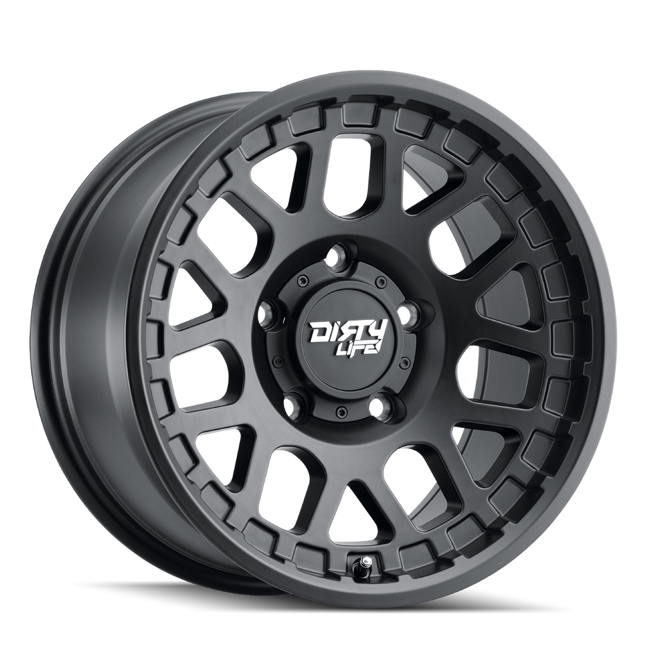DIRTY LIFE MESA 9306 MATTE BLACK 17X9 6-135 -12MM 87.1MM