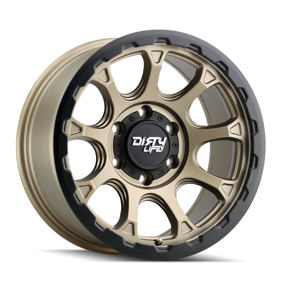 DIRTY LIFE DRIFTER 9307 MATTE GOLD 17X8.5 5-127 -6MM 78.1MM