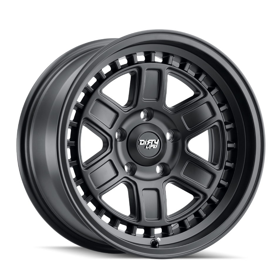 DIRTY LIFE CAGE 9308 MATTE BLACK 17X8.5 5-127 -6MM 78.1MM