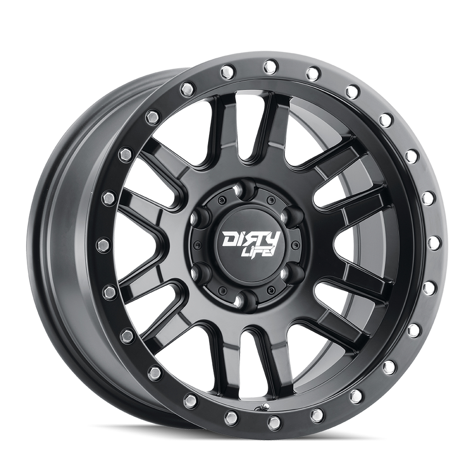 DIRTY LIFE CANYON PRO 9309 SATIN BLACK 17X9 5-139.7 0MM 108.1MM