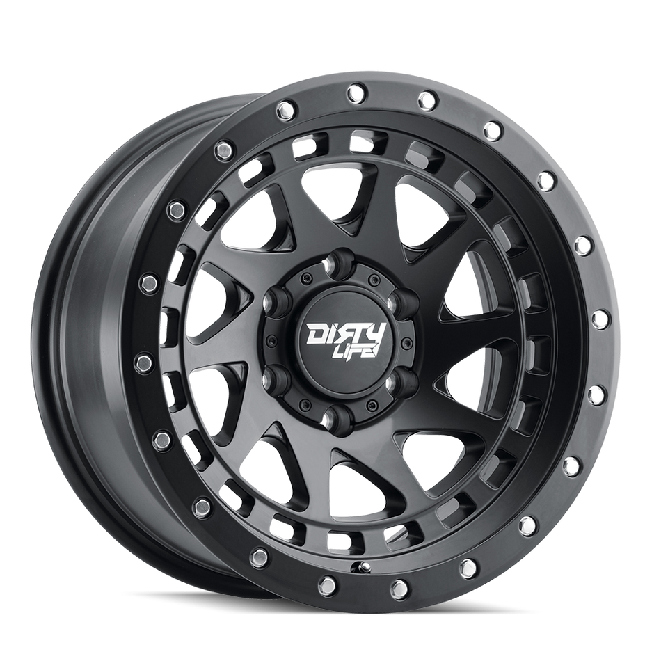 DIRTY LIFE ENIGMA PRO 9311 SATIN BLACK 17X9 6-139.7 -38MM 106MM