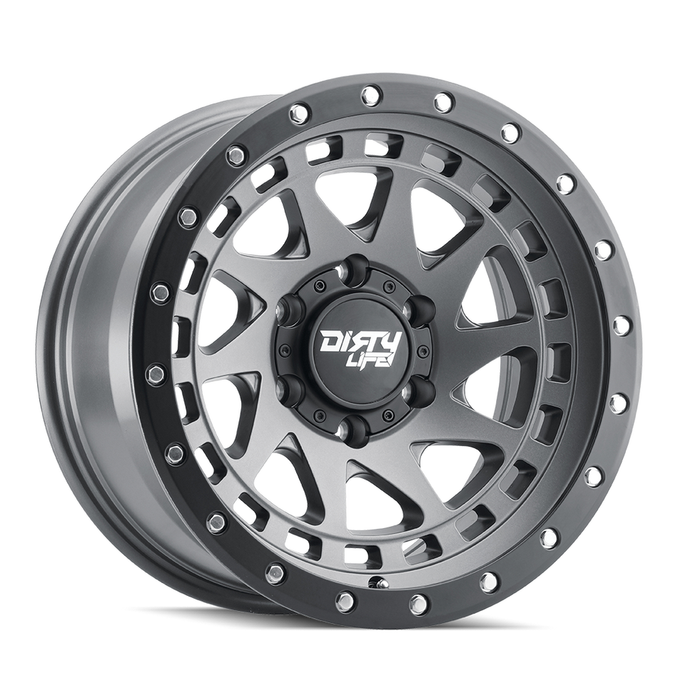 DIRTY LIFE ENIGMA PRO 9311 SATIN GRAPHITE 17X9 6-139.7 -38MM 106MM