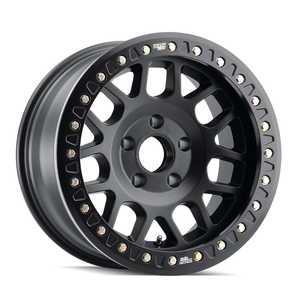 DIRTY LIFE MESA RACE 9312 MATTE BLACK 17X9 BLANK -12MM 71.5MM