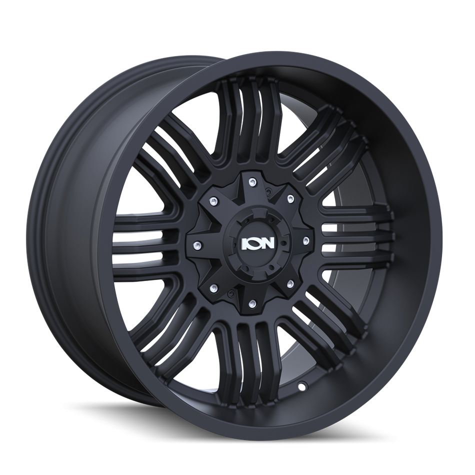 ION 144 MATTE BLACK 20X10 6-135/6-139.7 -19MM 106MM