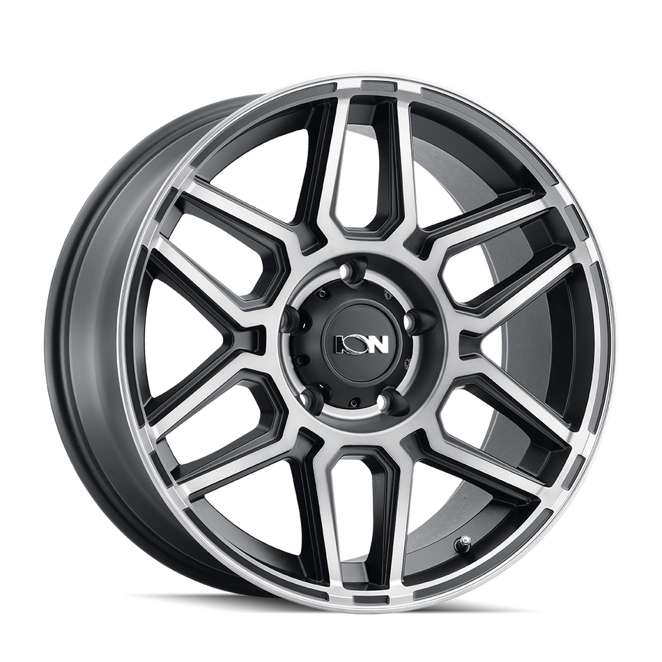 ION 146 MATTE BLACK MACHINED WITH DARK 20X9 5-127 0MM 78.1MM