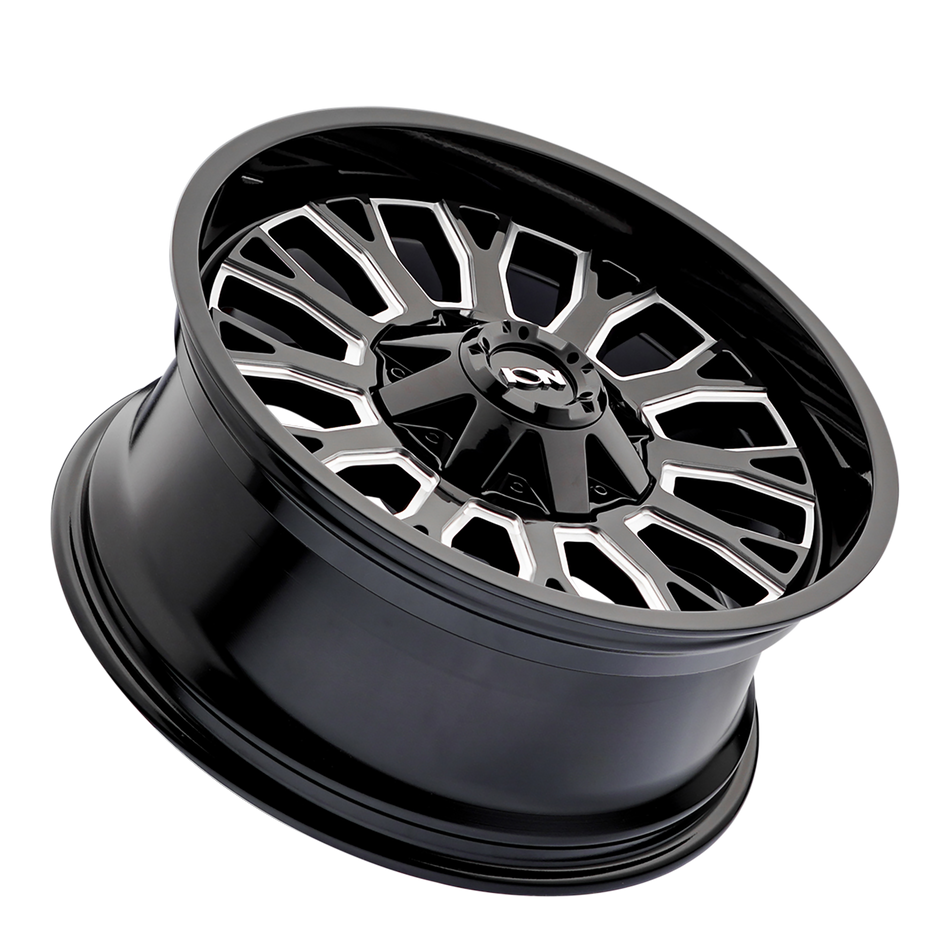 ION 152 GLOSS BLACK MILLED 20X9 5-127/5-139.7 0MM 87.1MM