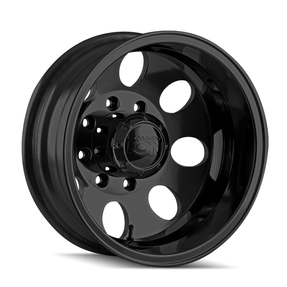 ION 167 MATTE BLACK 17X6.5 8-210 -142MM 154.2MM
